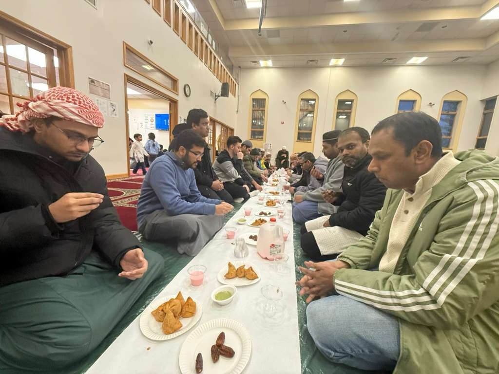Community Iftar 2026 - Full hall gathering
